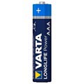 Varta Longlife Power AAA Batteri 4903110414 - 1.5V - 1x4