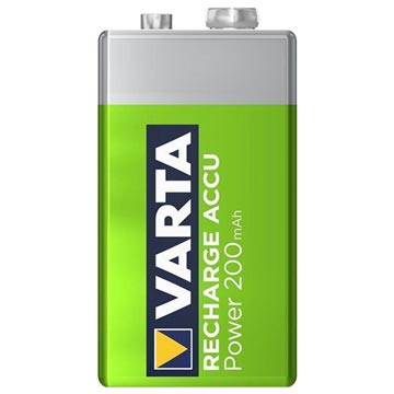 Varta Power Ready2Use 9V Oppladbare Batteri 56722101401 - 200mAh