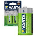 Varta Power Ready2Use Oppladbare C/HR14 Batterier - 3000mAh - 1x2