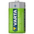 Varta Power Ready2Use Oppladbare C/HR14 Batterier - 3000mAh - 1x2