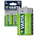 Varta Power Ready2Use Oppladbare D/HR20 Batterier - 3000mAh - 1x2
