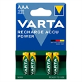 Varta Ready2Use Oppladbare AAA Batterier - 1000mAh
