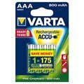 Varta Ready2Use Oppladbare AAA Batterier - 800mAh