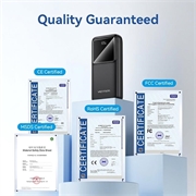 Vention FHL-serien 20000mAh powerbank med digitalt display - 22.5W - svart