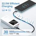 Vention FHL-serien 20000mAh powerbank med digitalt display - 22.5W - hvit