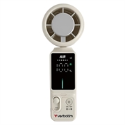 Verbatim Cool \'n\' Go Ice Touch Pro håndholdt vifte - hvit sølv