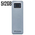 Verbatim Executive Fingerprint Secure USB 3.2 Bærbar SSD - 512GB