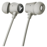 Verbatim TruSound in-ear-hodetelefoner med aktiv støydemping og nakkebøyle - grå