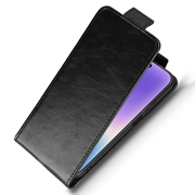 Huawei Pura 90 vertikalt flip-etui med stativ