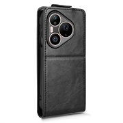 Huawei Pura 90 Pro Max vertikalt flip-etui med stativ