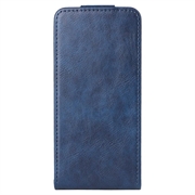 Huawei Pura 90 Pro Max vertikalt flip-etui med stativ - mørkeblå