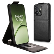 OnePlus 15T vertikalt flip-etui med stativ