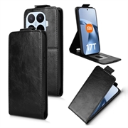 Xiaomi 17T Pro vertikalt flip-etui med stativ