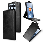 Xiaomi 17T vertikalt flip-etui med stativ