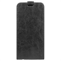 OnePlus Nord N20 5G Vertikalt Flipp-etui med Kortluke - Svart
