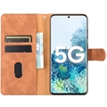 Samsung Galaxy S20 FE/S20 FE 5G Vintage Series Lommebok-deksel - Brun