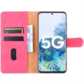 Samsung Galaxy S20 FE/S20 FE 5G Vintage Series Lommebok-deksel - Varm Rosa