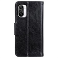 Vintage Series Xiaomi Mi 11i, Poco F3 Lommebok-deksel - Svart