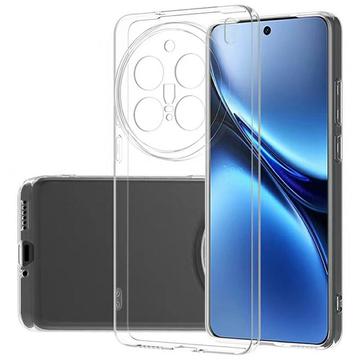 Vivo X200 Pro Anti-skli TPU-deksel - Gjennomsiktig