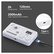 Vrig FD-98 Dobbel farge LED-fyllelys - 2500K-9000K