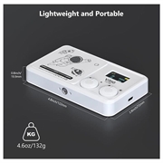 Vrig FD-98 Dobbel farge LED-fyllelys - 2500K-9000K