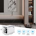W05 1080p mini-WiFi-overvåkningskamera for innendørs bruk med nattesyn - hvit
