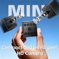 W09 Mini WiFi-overvåkningskamera 1080p med bevegelsesdeteksjon og toveis lyd - svart