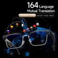 W100D AI Bluetooth Smart Audio-briller med sanntidsoversettelse