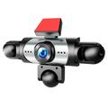 W8 5-kamera 360 dashcam 4K med Wi-Fi