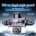 W8 5-kamera 360 dashcam 4K med Wi-Fi