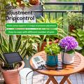WD-01GD Smart vanningssystem for solcelleanlegg - dobbel pumpe, timer, justerbare dryppdyser