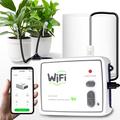 WD-01GDE WiFi-styrt smart vanningssystem med to pumper for planter - hvit