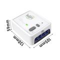 WD-01GDE WiFi-styrt smart vanningssystem med to pumper for planter - hvit