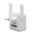 WD-611U 300 Mbps WiFi-forlenger med to antenner - EU-plugg - hvit