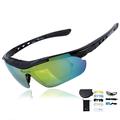 WEST BIKING Motorsykkel Sykkelbriller Multilayer Mirror Lens Powersports Solbriller Goggles