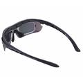 WEST BIKING Motorsykkel Sykkelbriller Multilayer Mirror Lens Powersports Solbriller Goggles - Svart