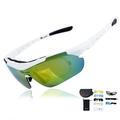 WEST BIKING Motorsykkel Sykkelbriller Multilayer Mirror Lens Powersports Solbriller Solbriller Goggles