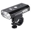 WEST BIKING YP0701329 1600LM lyssterk LED-frontlykt for sykkelsykkel Sikkerhetslampe for nattsykling Lommelykt