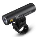 WEST BIKING YP0701332 500LM LED-frontlykt med lyssterk LED-lampe for nattsykling på sykkel