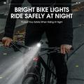 WEST BIKING YP0701332 500LM LED-frontlykt med lyssterk LED-lampe for nattsykling på sykkel