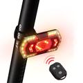 WEST BIKING YP0701348 MTB-sykkelbaklys Vanntett varsellampe for sykkel RC Baklys med høyttaler