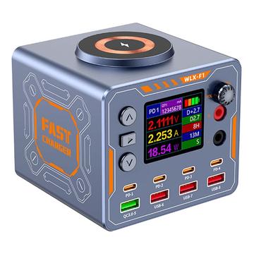 WLX-F1 8-port trådløs hurtigladestasjon - 140W