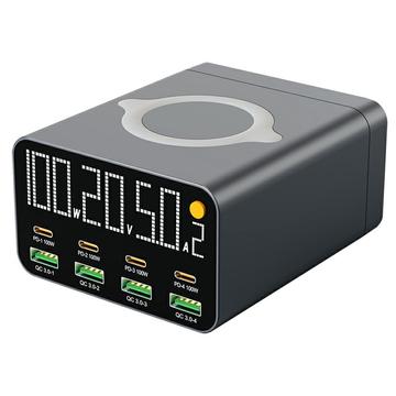 WLX-M1 stasjonær ladestasjon med trådløs lading - 120W