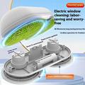 WV-291 Elektrisk vindusvasker med to hoder og forlengelsesstang - hvit / safir