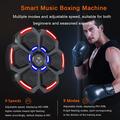 Veggmontert smart boksemaskin med musikk - svart