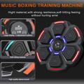 Veggmontert smart boksemaskin med musikk - svart