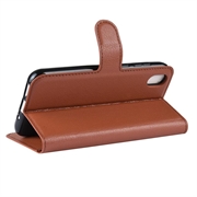 Huawei Y5 (2019) Lommebok-deksel med Magnetisk Lukning - Brun