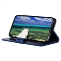 Samsung Galaxy A04e/Galaxy F04 Lommebok-deksel med Stativ - Blå