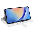 Samsung Galaxy A34 5G Lommebok-deksel med Magnetisk Lukning - Hvit