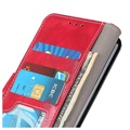Motorola Moto G52 Lommebok-deksel med Magnetisk Lukning - Rød
